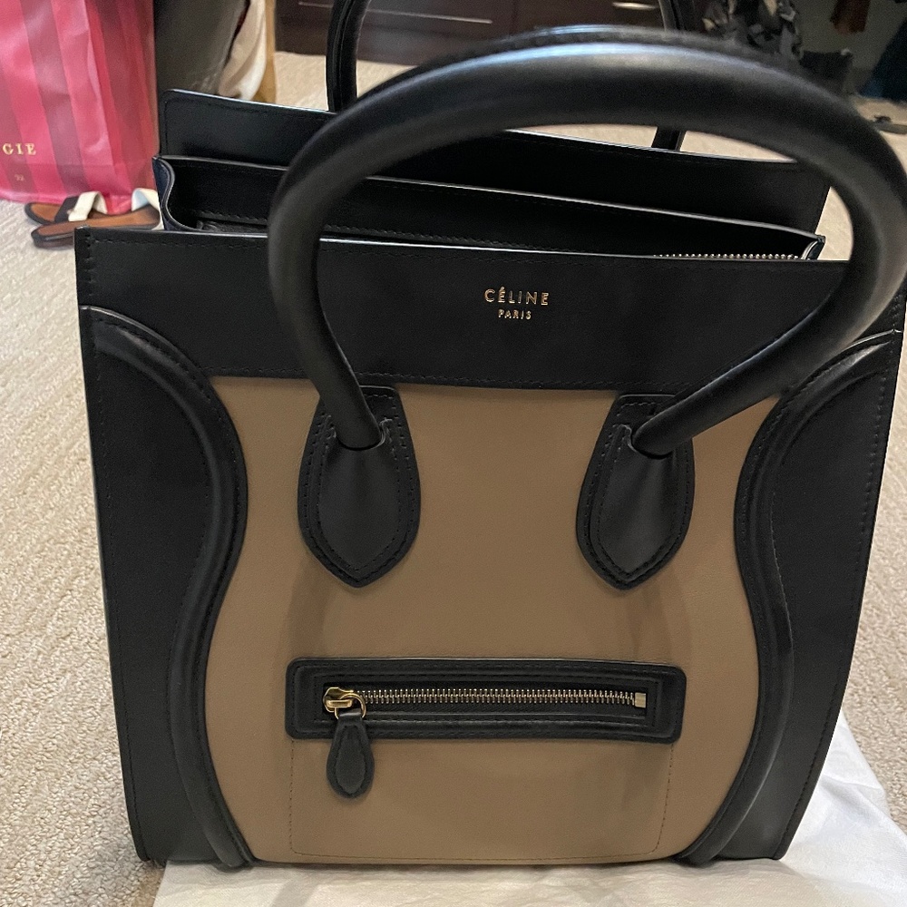 CELINE MICRO LUGGAGE HANDBAG